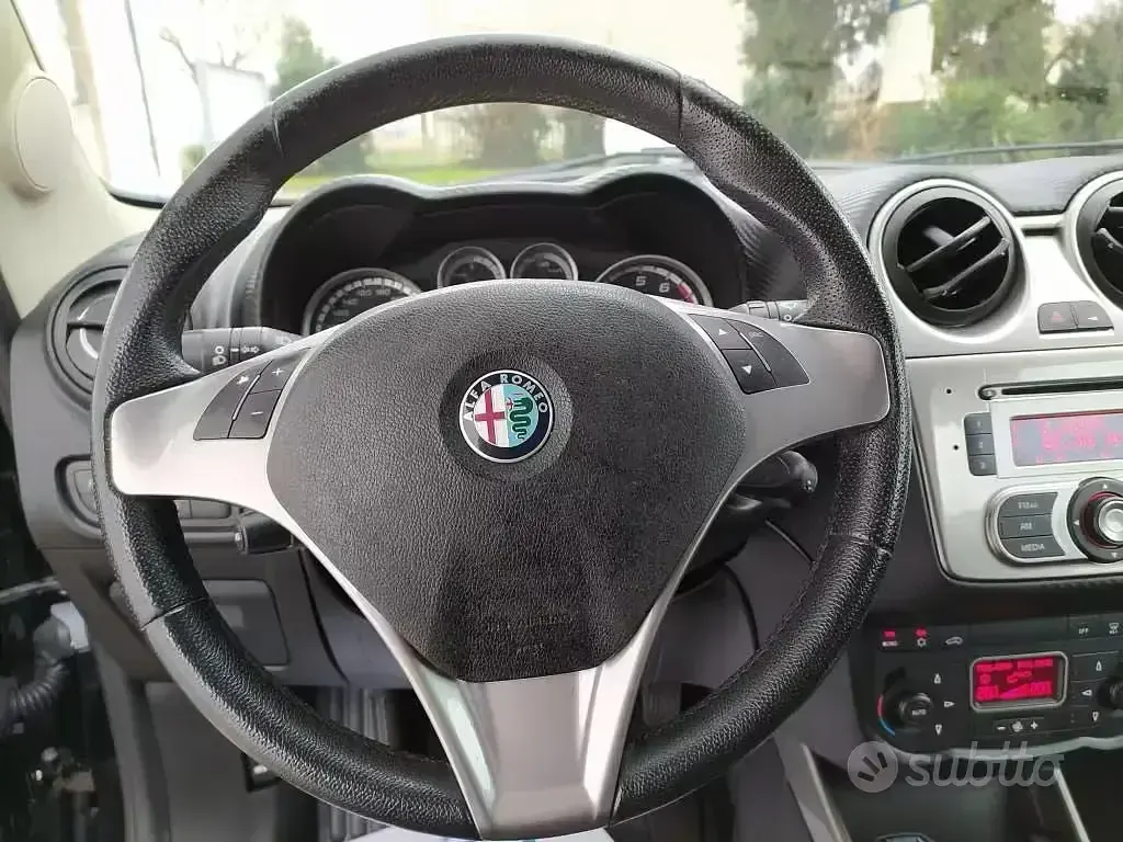 Usata Alfa Romeo MiTo 135 CV (99 kW) 2009 Nero Utilitaria