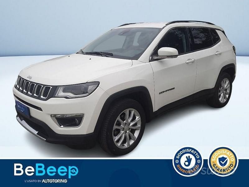 Bianco pastello Usata 2020 Jeep Compass Limited SUV | 17.500 € (Buon prezzo) - Immagine 1/3