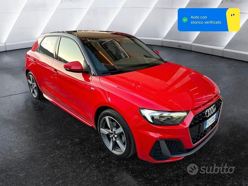 Usata Audi A1 S-Line 150 CV (110 kW) 2019 Rosso SUV