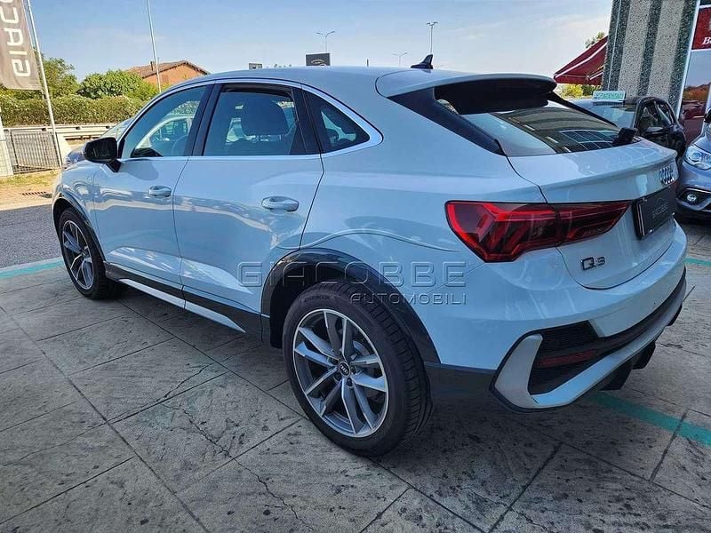 Usata Audi Q3 S-Line 150 CV (110 kW) 2021 Bianco ghiaccio SUV