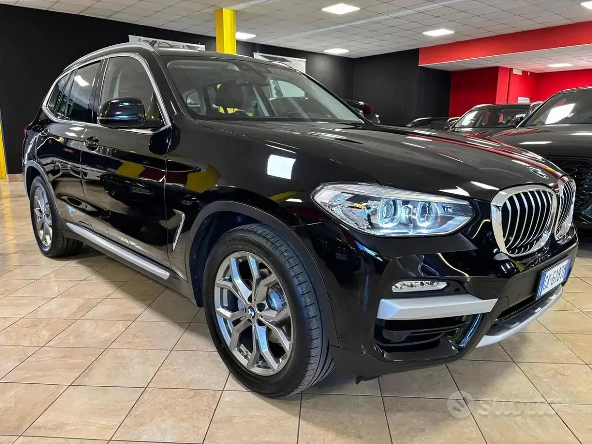 Usata BMW X3 Luxury Line 190 CV (139 kW) 2019 Nero SUV