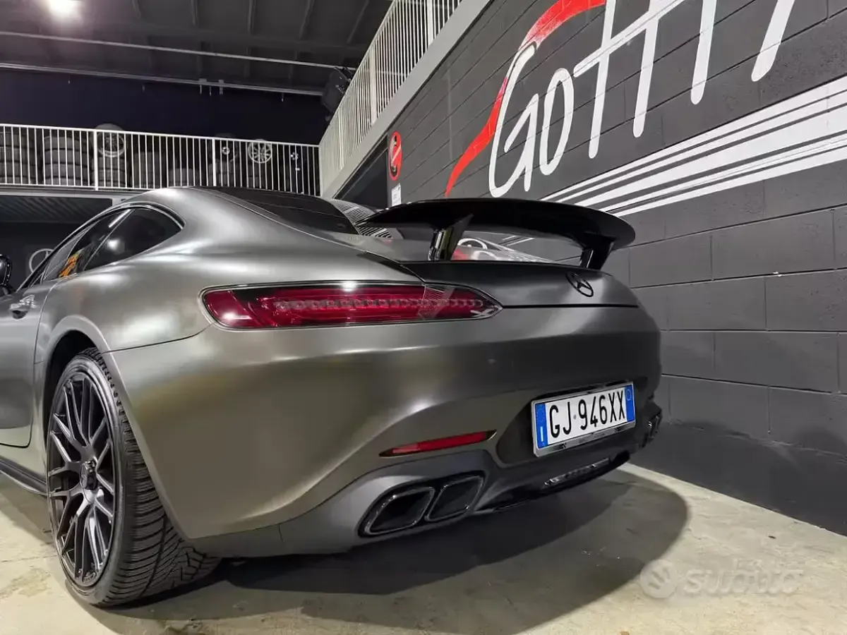 Usata Mercedes AMG GT S AMG 522 CV (383 kW) 2017 Grigio scuro Coupé