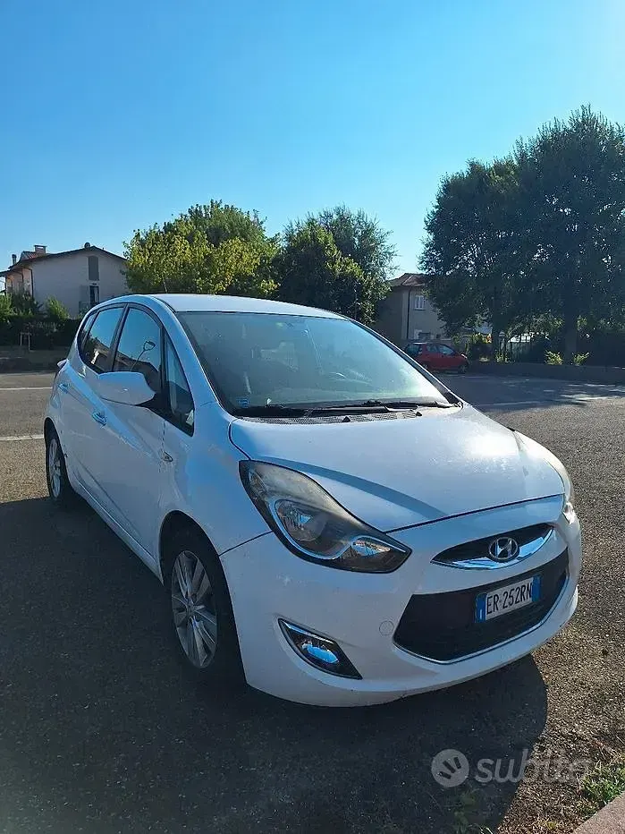 Usata Hyundai ix20 116 CV (85 kW) 2013 Bianco Utilitaria