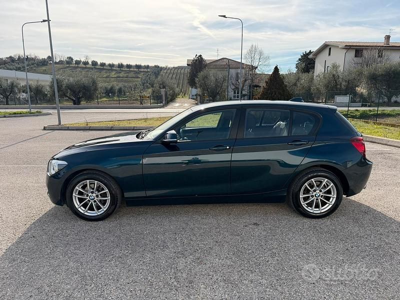 Usata BMW 114 95 CV (69 kW) 2014 Blu Utilitaria
