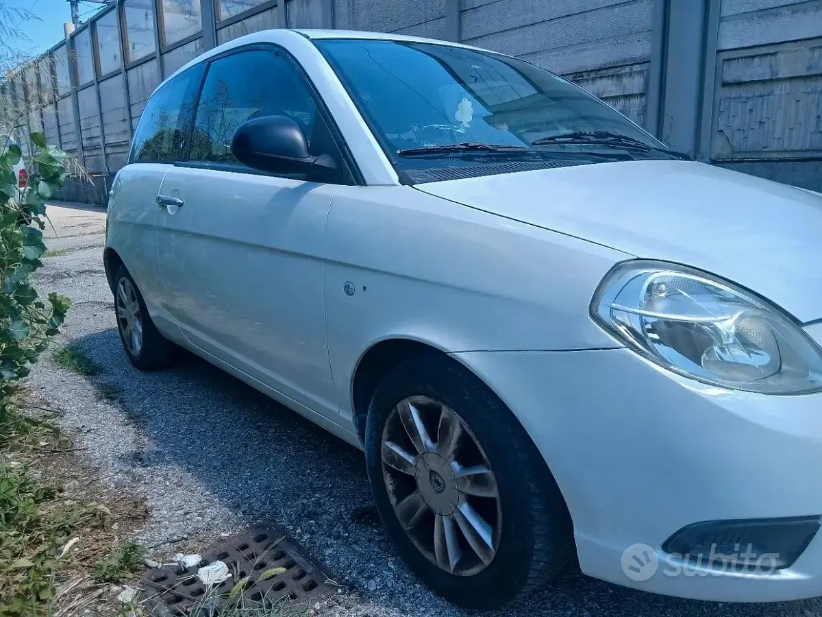 Usata Lancia Ypsilon 60 CV (44 kW) 2009 Bianco Utilitaria