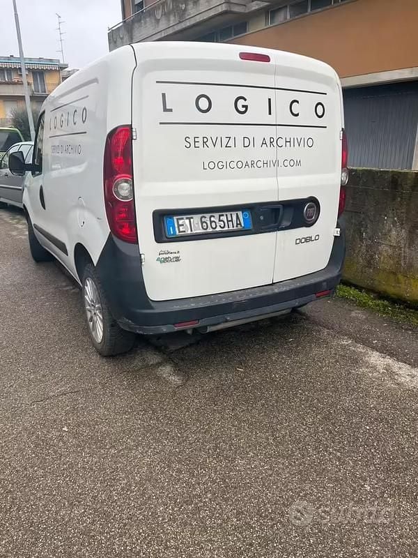 Usata Fiat Doblò 95 CV (69 kW) 2014 Bianco Monovolume