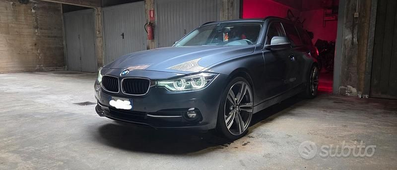 Usata BMW 318 Sport Line 204 CV (150 kW) 2017 Grigio Station wagon
