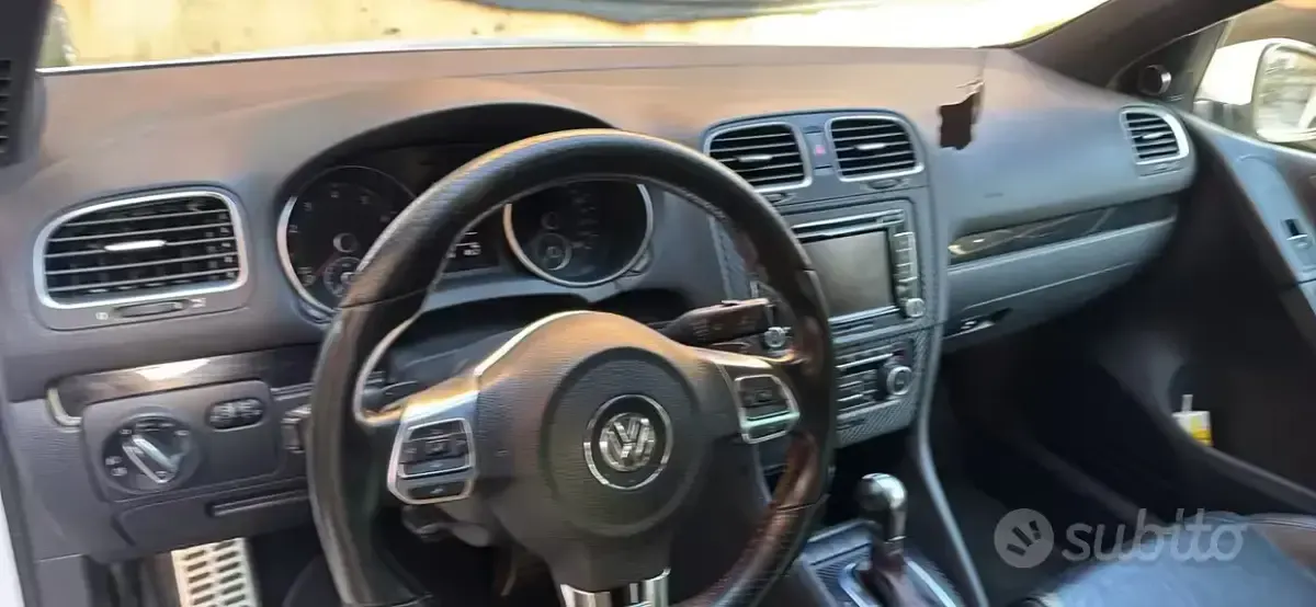 Usata VW Golf VI GTI 211 CV (155 kW) 2009 Bianco Utilitaria