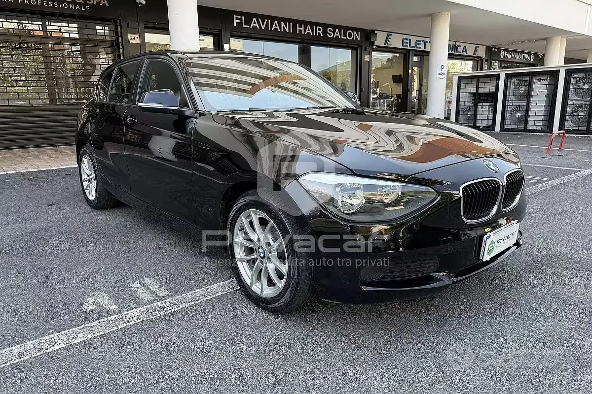 Usata BMW 114 95 CV (69 kW) 2013 Nero Utilitaria