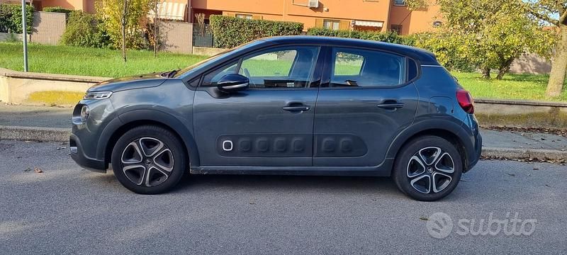 Usata Citroën C3 PureTech 82 CV (60 kW) 2017 Nero Berlina