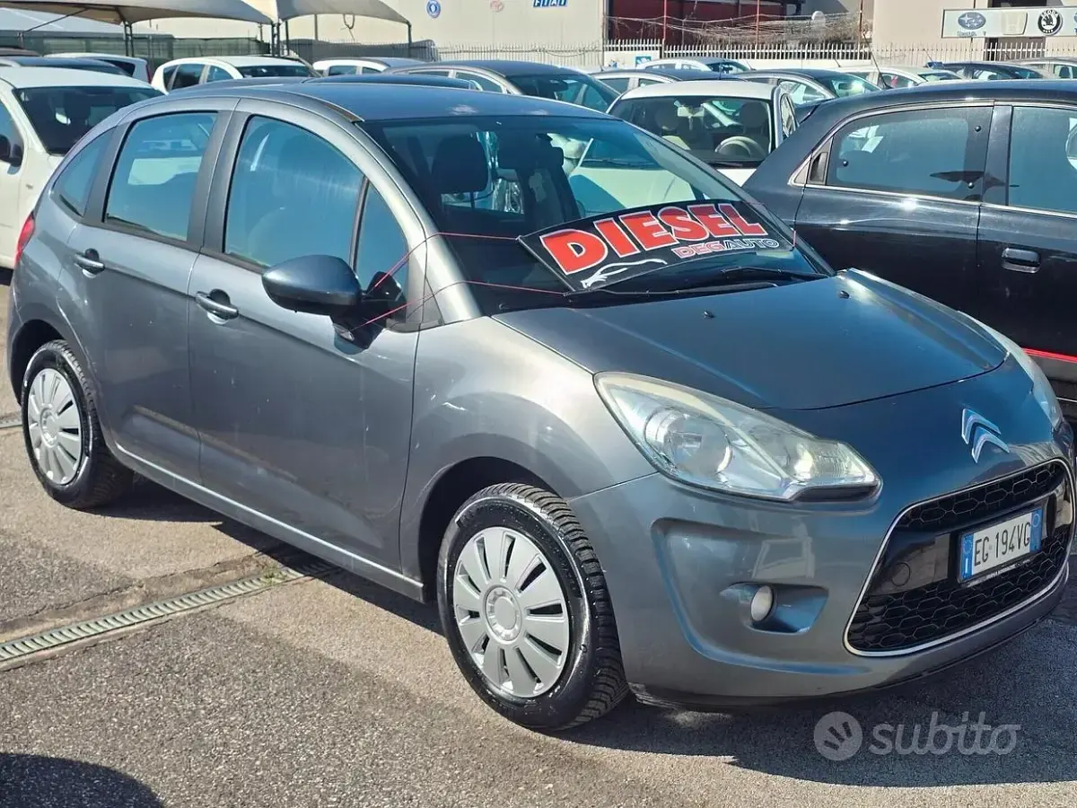 Usata Citroën C3 Seduction 68 CV (50 kW) 2013 Grigio Berlina