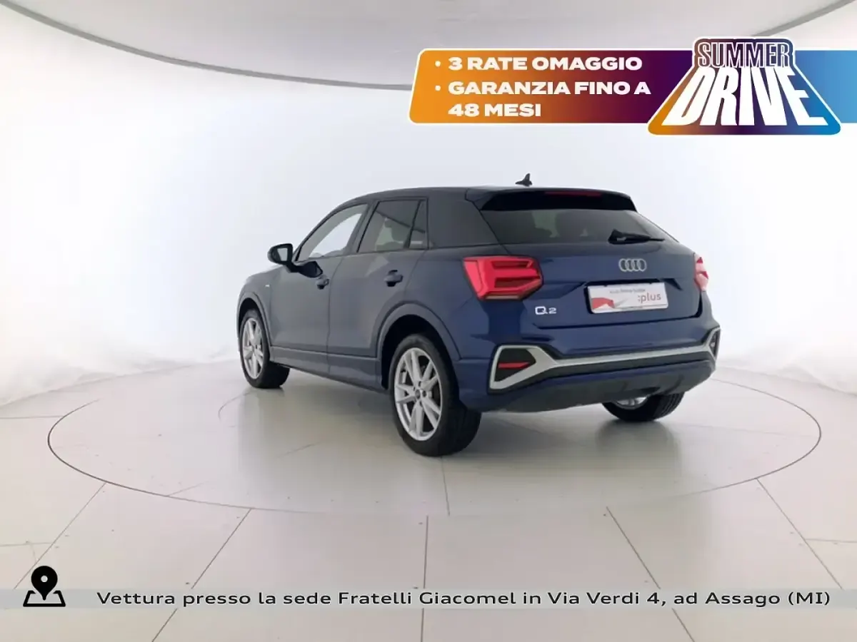 Usata Audi Q2 S-Line 150 CV (110 kW) 2025 Blu navarra metallizzato SUV