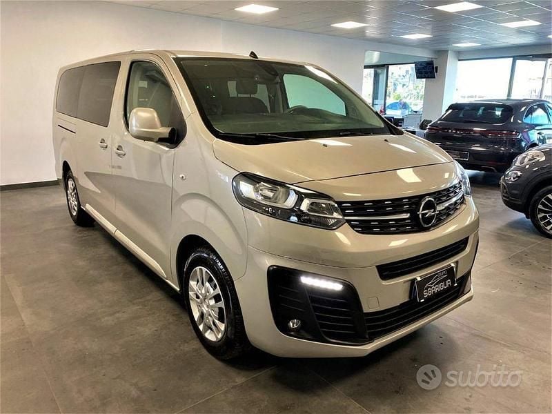 Usata Opel Zafira Life Business Edition 120 CV (88 kW) 2020 Grigio Monovolume