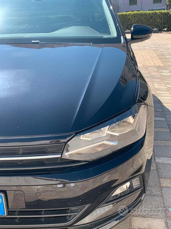 Usata VW Polo 65 CV (47 kW) 2021 Nero Utilitaria