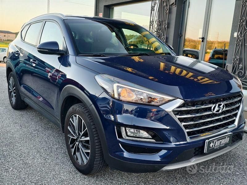 Usata Hyundai Tucson 136 CV (100 kW) 2019 Blu SUV