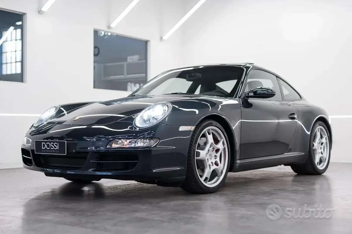 Usata Porsche 911 Carrera S 355 CV (261 kW) 2007 Grigio Coupé