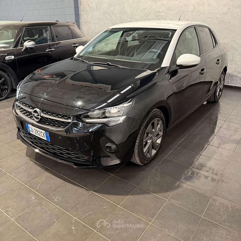 Usata Opel Corsa 75 CV (55 kW) 2020 Nero Berlina