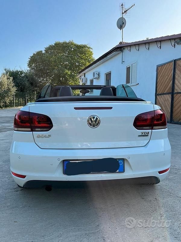 Occasion VW Golf 105 ch (77 kW) 2011 Blanc Cabriolet