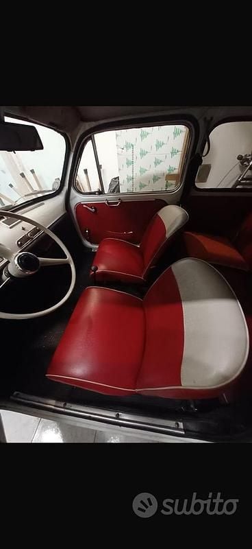 Usata Fiat 600 1960 Bianco Utilitaria