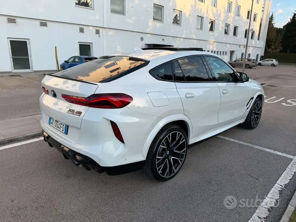 Usata BMW X6 M Competition Edition 625 CV (459 kW) 2022 Bianco SUV