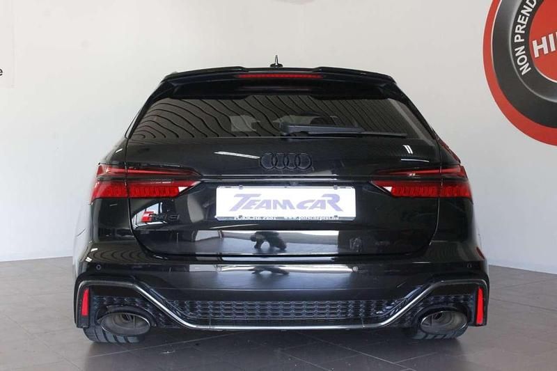 Usata Audi RS6 Ambiente 600 CV (441 kW) 2021 Nero Station wagon