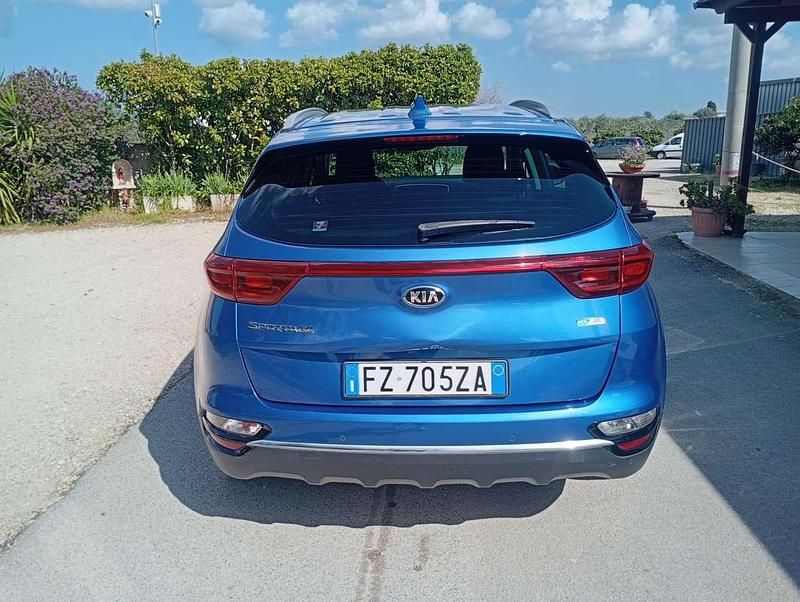 Usata Kia Sportage 126 CV (92 kW) 2020 Blu/azzurro SUV