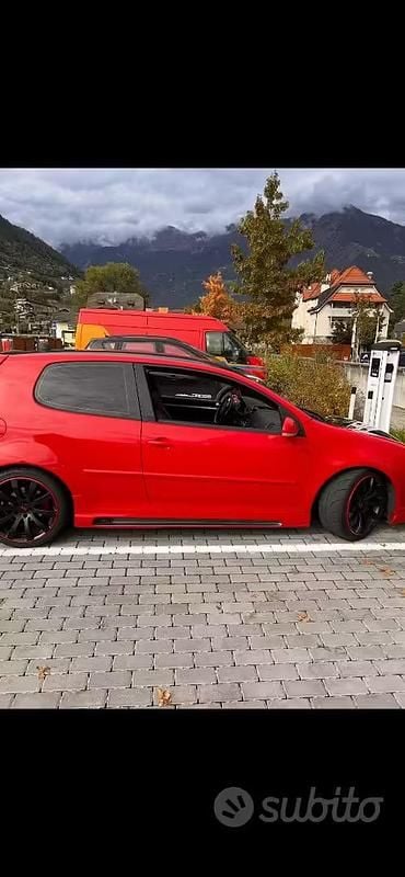 Usata VW Golf VI GTI 286 CV (210 kW) 2008 Rosso Utilitaria