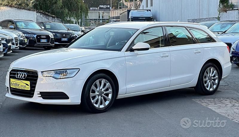 Bianco Usata 2014 Audi A6 Advanced Station wagon | 11.500 € (Ottimo prezzo) - Immagine 1/4