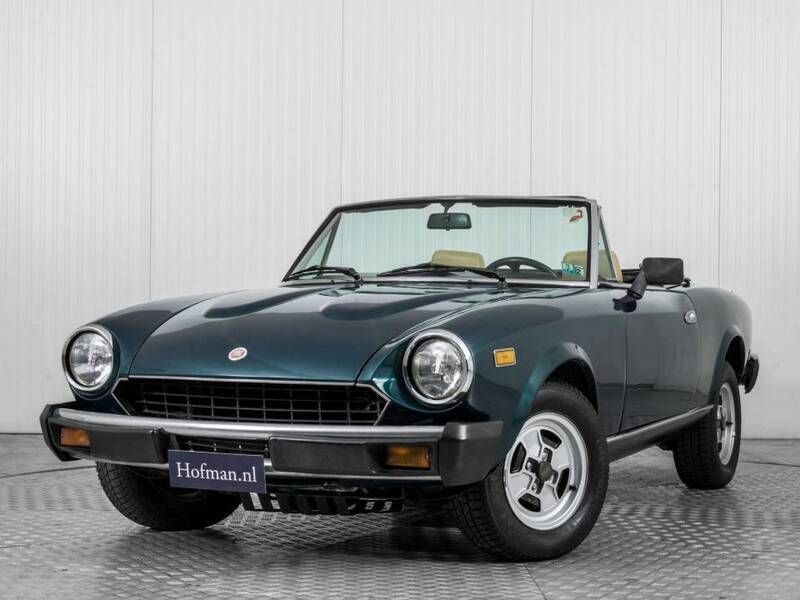 Usata Fiat 124 Spider 105 CV (77 kW) 1980 Verde Cabrio