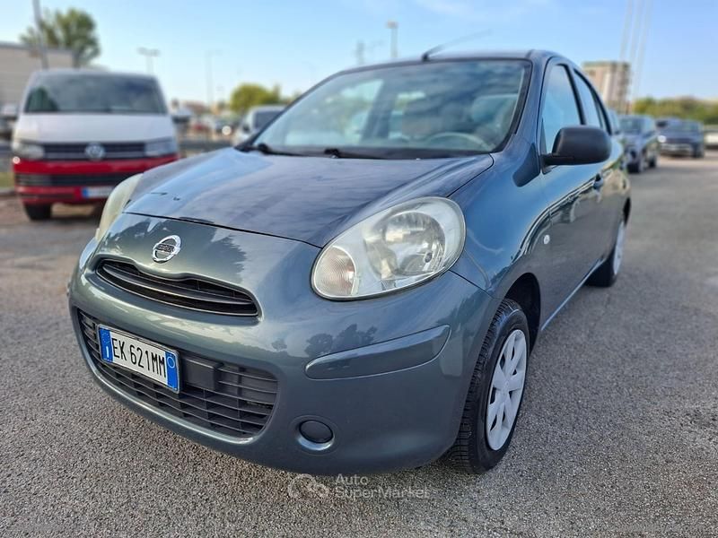 Gray Usata 2011 Nissan Micra Visia Due volumi | 4500 € (Molto cara) - Immagine 1/4