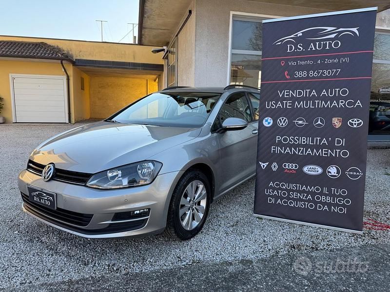 Usata VW Golf VII 110 CV (80 kW) 2016 Grigio Station wagon