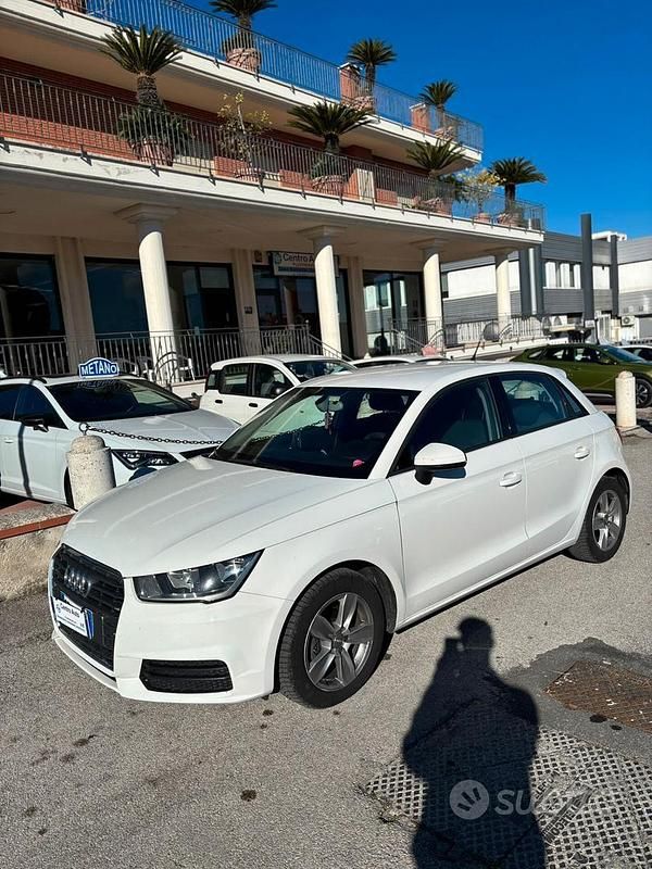Usata Audi A1 90 CV (66 kW) 2015 Bianco Berlina