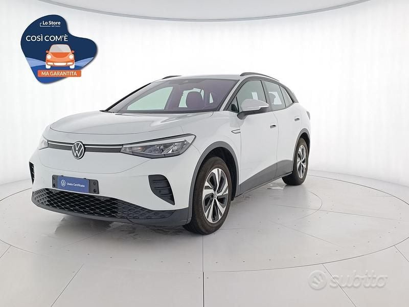 Usata VW ID.4 Pure 125 kW (170 CV) 2021 Glacier white metallizzato SUV