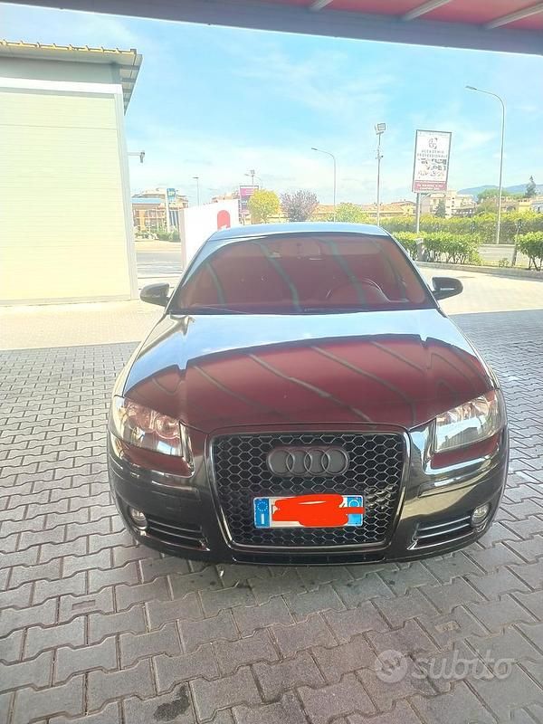 Usata Audi A3 105 CV (77 kW) 2007 Nero Utilitaria
