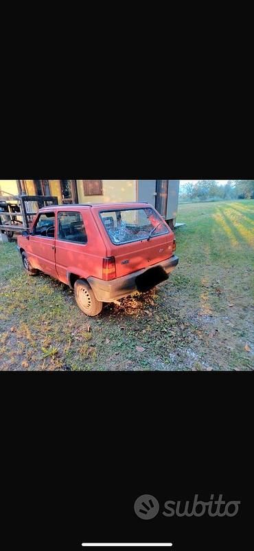Usata Fiat Panda 1987 Rosso Utilitaria