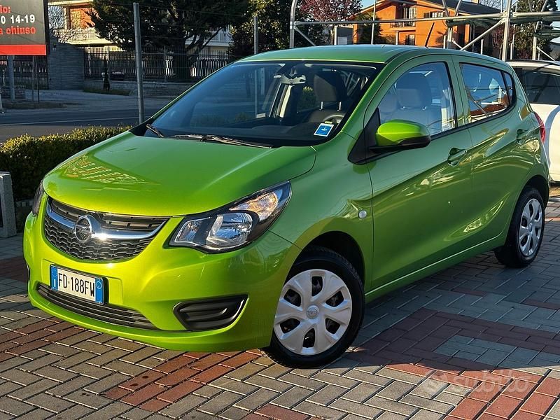 Usata Opel Karl 75 CV (55 kW) 2016 Verde Utilitaria