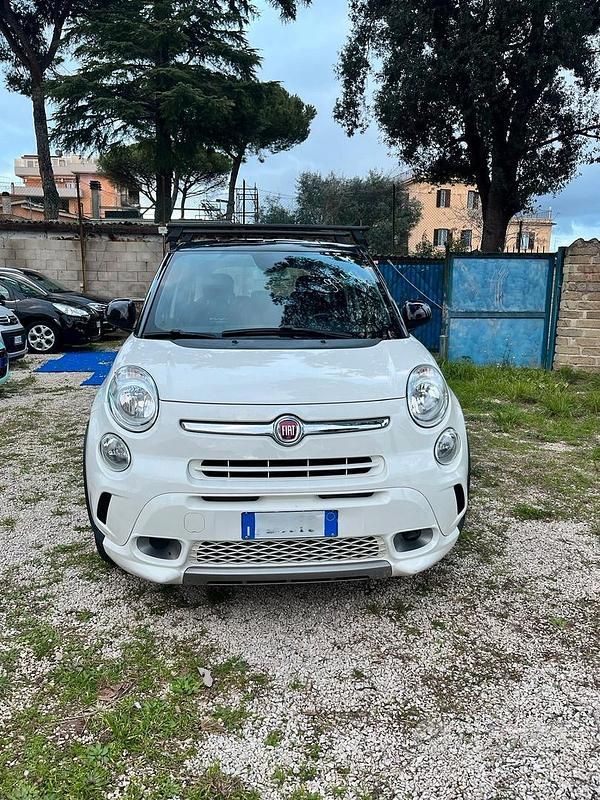 Usata Fiat 500L Trekking 95 CV (69 kW) 2016 Bianco Monovolume