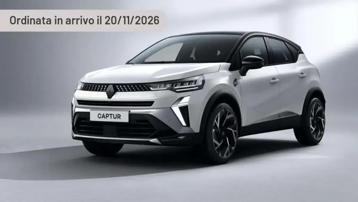 Nuova Renault Captur Techno 116 CV (85 kW) 2025 Argento SUV