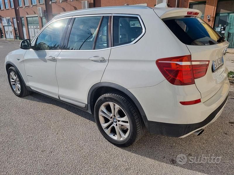 Usata BMW X3 xLine 190 CV (139 kW) 2014 Bianco SUV