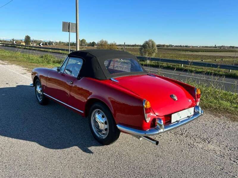 Usata Alfa Romeo Giulietta 92 CV (67 kW) 1963 Rosso alfa Utilitaria