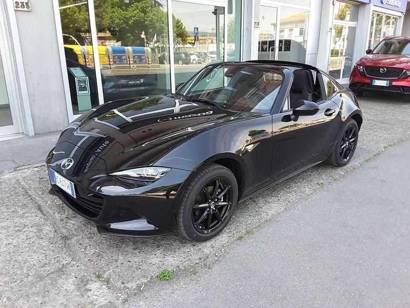 Nuova Mazda MX5 Prime-Line 132 CV (97 kW) 2026 Jet black met Cabrio