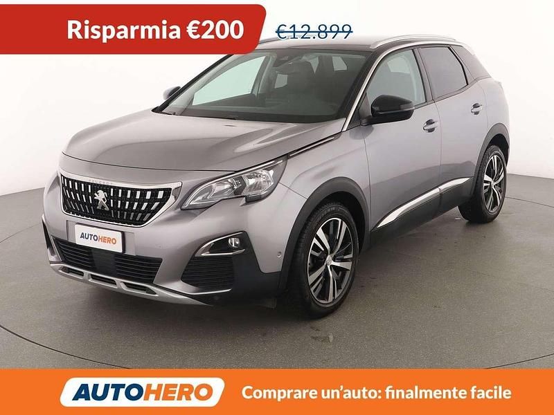 Usata Peugeot 3008 Allure 120 CV (88 kW) 2017 Grigio SUV