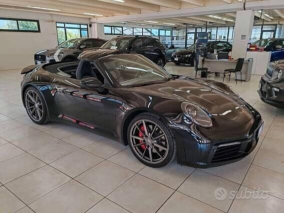 Nero Usata 2020 Porsche 911 Carrera S Cabriolet Cabrio | 127.000 € (Cara) - Immagine 1/4