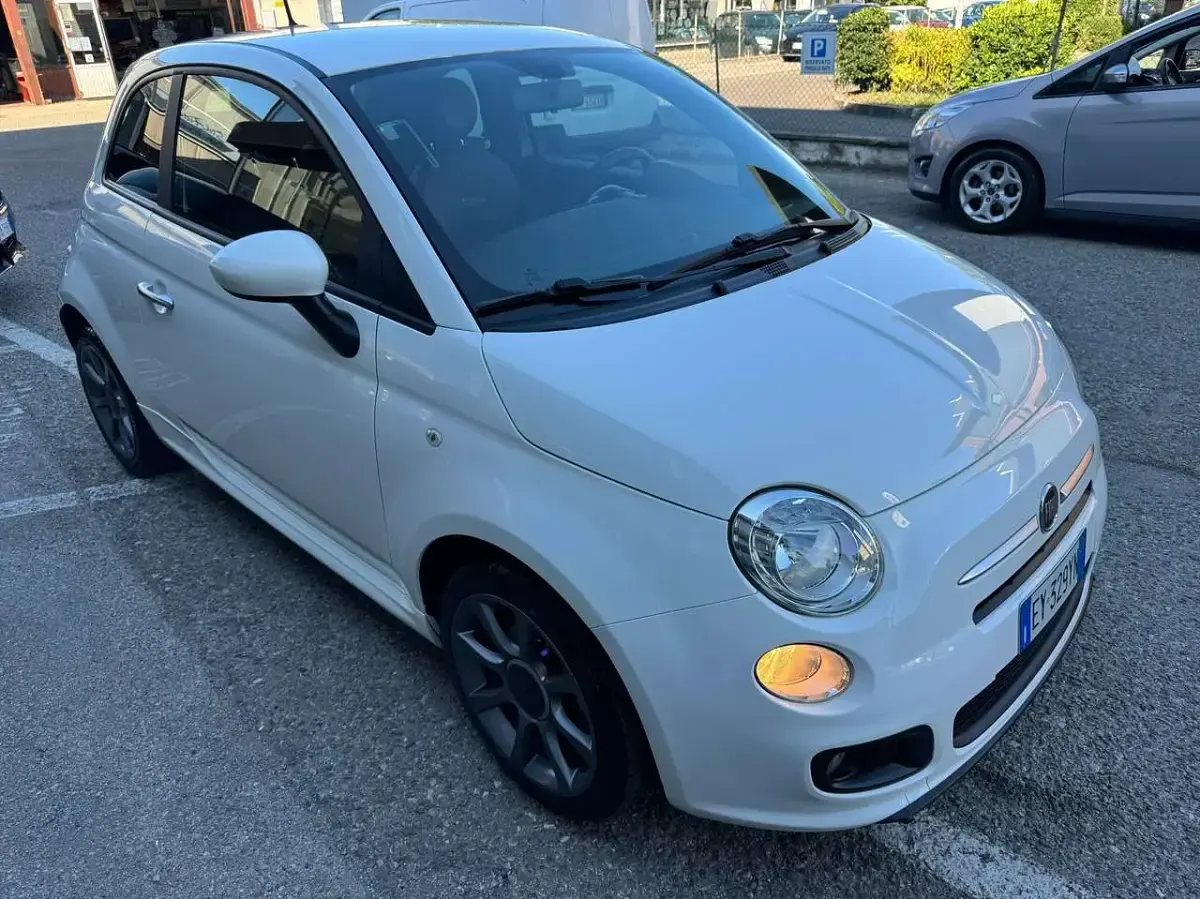 Usata Fiat 500 S 95 CV (69 kW) 2015 Bianco Utilitaria