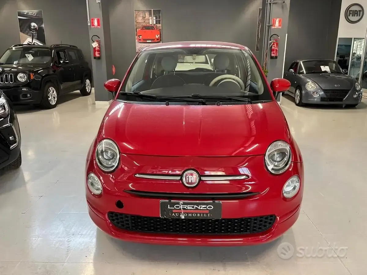 Usata Fiat 500X Pop 69 CV (50 kW) 2015 Rosso SUV