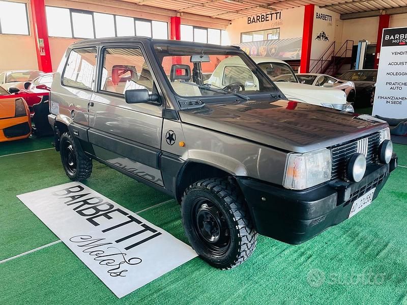 Usata Fiat Panda 4x4 50 CV (36 kW) 1989 Grigio Utilitaria