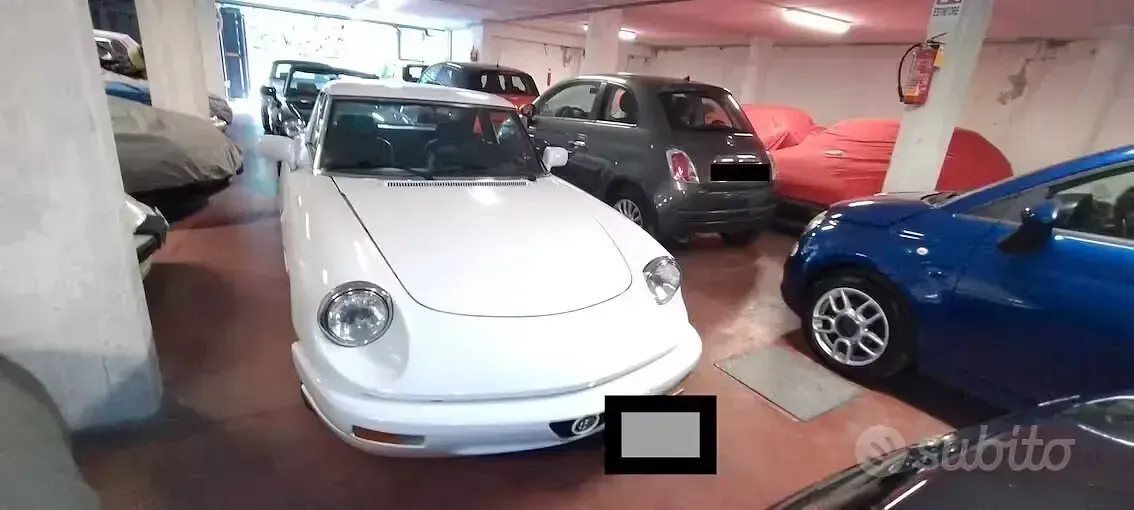 Usata Alfa Romeo Spider 117 CV (86 kW) 1992 Bianco Cabrio