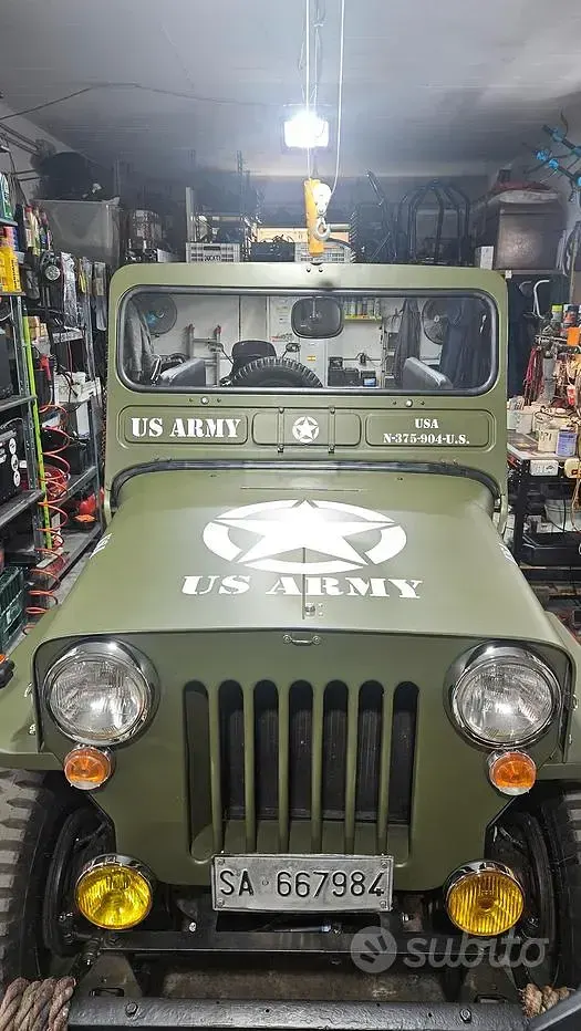 Usata Jeep CJ 1970 Verde