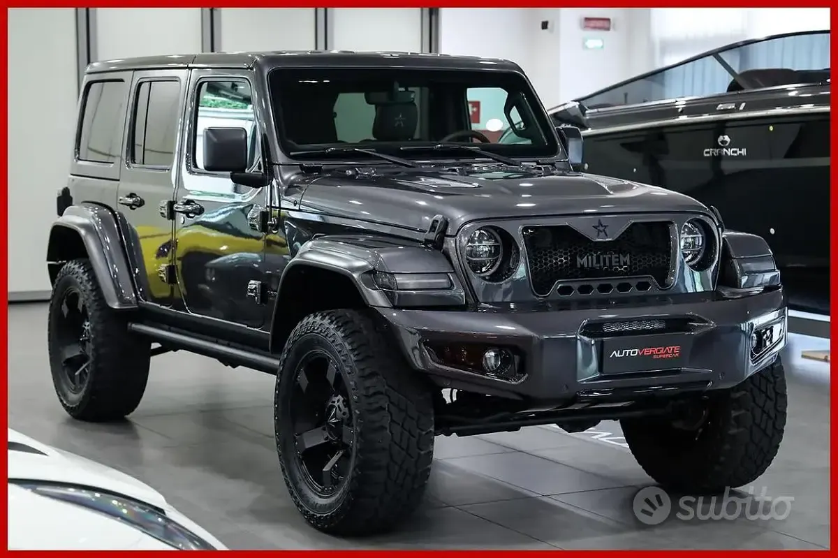 Usata Jeep Wrangler 284 CV (208 kW) 2021 Nero SUV