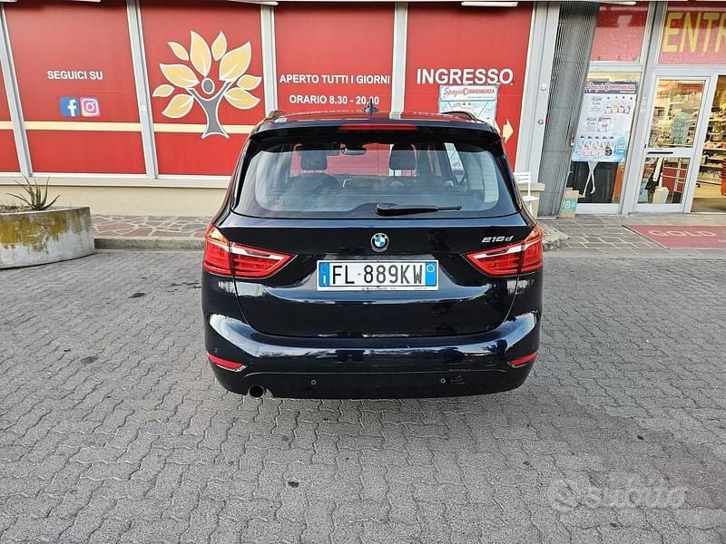 Usata BMW 216 Gran Tourer 116 CV (85 kW) 2017 Blu Monovolume